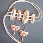 Bracelet and Earrings in Se..
